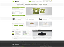 白底配绿色农业产品相关科技类企业网站整站模版